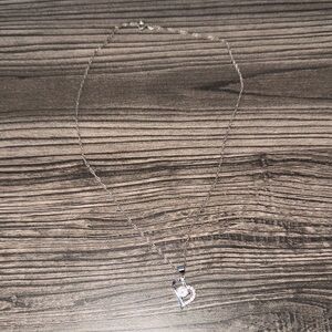 Silver Heart Pendant Necklace